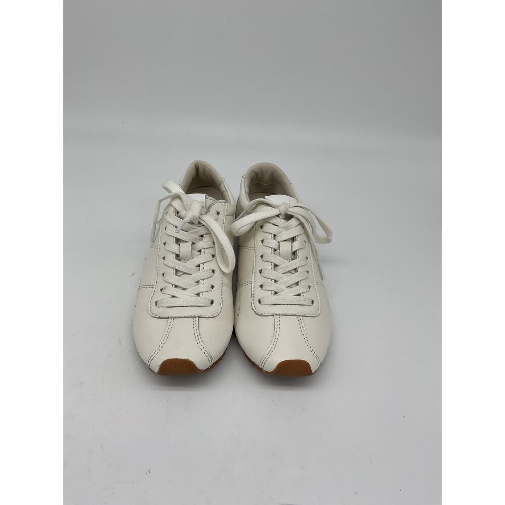 J.Crew Classic White Rec Sneakers Size 5 - Picture 6 of 9